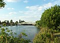 Image 110Walton Bridge built in the 2010s is a landmark of the northerly Spelthorne and Elmbridge boroughs (from Portal:Surrey/Selected pictures)