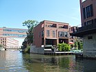 Townhouses at the White Elster River