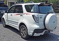 2017 Toyota Rush 1.5 TRD Sportivo (F700RE; second facelift, Indonesia)