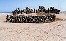 יחידת הריינג'רס של צבא ארצות הברית בסומליה לפני הקרב.