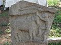 Image 16A 400 years old hero stone in Salem depicting bull-taming sport Jallikattu. (from Tamils)