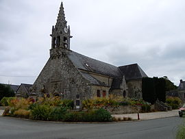 The parish church in Berné