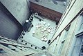 Looking down at patio (2000)
