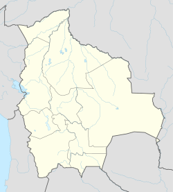 Arbieto is located in Bolivia