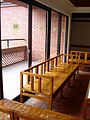 Lounge area with balcony outside the rooms.