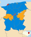 2011 results map