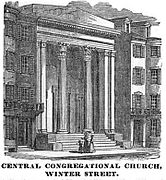 Central Congregational Church, c. 1851