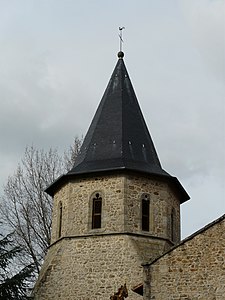 Oktogonaler Kirchturm von Saint-Paixent