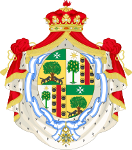 Coat of arms of Esperanza Aguirre, Grandee of Spain