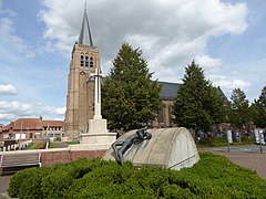 Planciusplein et l'église Saint-Jean-Baptiste.