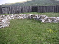 Ruins of a Moravian fortress