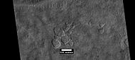 Scalloped ground, as seen by HiRISE under HiWish program