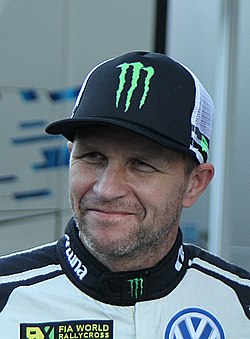 Petter Solberg rallicrossin MM-sarjan Saksan-osakilpailussa 2017.