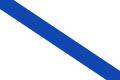 Contraseña de la provincia marítima de La Coruña adoptada 1891, que dio lugar a la actual bandera de Galicia