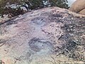 Rock bearing foot impression of Hazrat Baba Fakhruddin at Chilla Pahad [11]