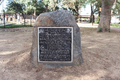 Franklin Square burial plaque