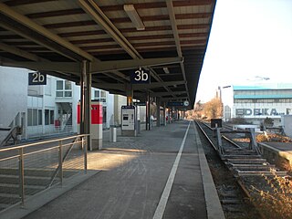 Platform of the port station