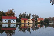 Cais de Ljungsbro junto ao canal de Göta