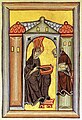 Hildegard of Bingen, considered by scholars to be the founder of scientific natural history in Germany.[31]