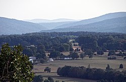 View from Knob Lick Mountain