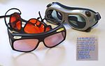 Laser goggles w/ EN207 specs