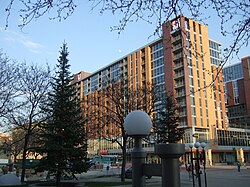 Lucky Apartments, part of the University Square