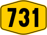 Federal Route 731 shield}}