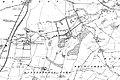 Herringston House (to the left) on an Ordnance Survey map from 1888-1892.