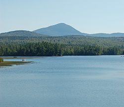 Webb Lake and Mount Blue