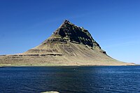 Le mont Kirkjufell.