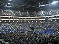 Intérieur de l'O2 Arena.