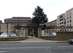 Le palais de justice.