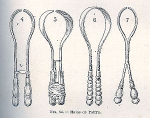 Palfyn hands in different versions