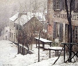 Le Lapin Agile de Pierre-Ernest Prins (1890, musée Carnavalet).