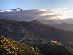 Vue sur Sant'Antonino et Pigna.