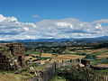 Vue en direction du Puy-en-Velay.