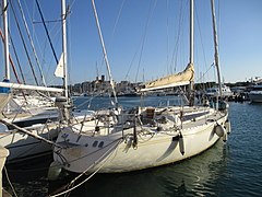 Vue sur Antibes.