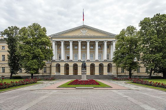 Smolny Institute (front courtyard)