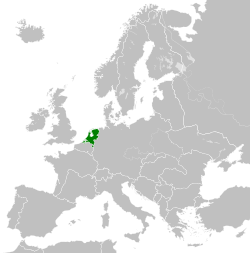 Reichskommissariat Niederlande in 1942