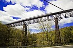 The trestle, photographed in April 2011