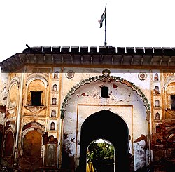 Main gate of Sadabad fort