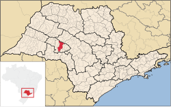 Location in São Paulo