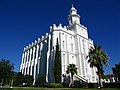 Le temple mormon de Saint George