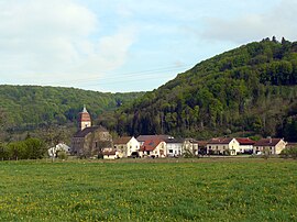 A general view of Saint-Bresson