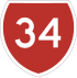 State Highway 34 shield}}