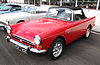 A red Sunbeam Tiger