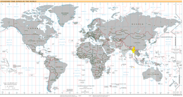 Localizzazione del fuso UTC+6:30