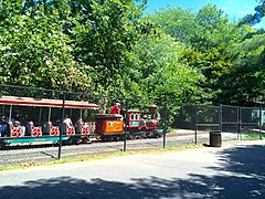 The Van Saun Park 520 train, one of the three trains used in the park.