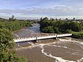 Ponte ferroviária da Ytuana sobre o Rio Tietê em Salto