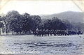 Cavalry drill on the Plain, 1907 (Pershing Barracks in the upper left)